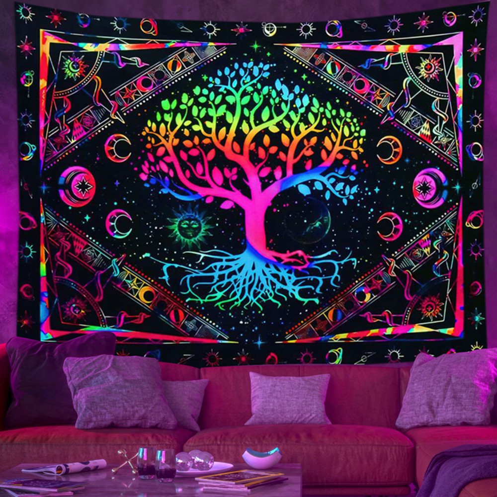 Colorful Cosmic Tree of Life