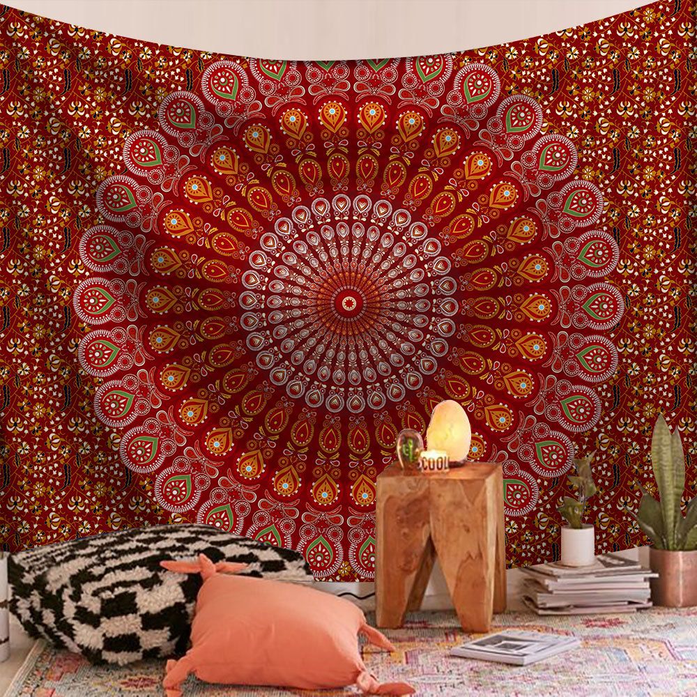 Mandala Wall Tapestry | Chinese Rosette