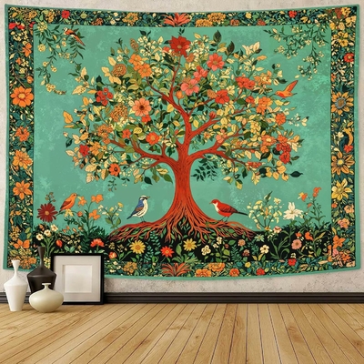 Bohemian Wall Tapestry | Tree of Life