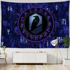 Wall Tapestry Spirituality | Viking Purple Raven