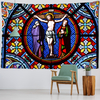 Wall Tapestry Spirituality | Stained Glass Windows Paris Cathedral