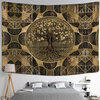 Tapisserie-murale-suspendue-arbre-de-vie-tapis-de-Yoga-boh-me-feuilles-de-grande-taille-d