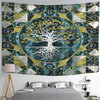 Tapisserie-murale-suspendue-arbre-de-vie-tapis-de-Yoga-boh-me-feuilles-de-grande-taille-d