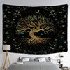 Tapisserie-murale-suspendue-arbre-de-vie-tapis-de-Yoga-boh-me-feuilles-de-grande-taille-d