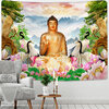 Tapisserie-murale-suspendue-de-m-ditation-de-bouddha-indien-Mandala-Hippie-boh-mien-tapis-de-Yoga