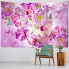 Wall Tapestry Nature | Butterfly flowers
