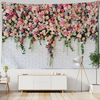 Wall Tapestry Imitation | Wall of Roses