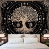 Bohemian Wall Tapestry | Cosmic Tree of Life