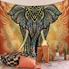 Animal Wall Tapestry | Golden Indian Elephant