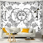 Wall Tapestry Bohemia | Lunar Twilight Blanc Cosmique
