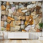 Wall Tapestry Imitation | Wall all type of stone