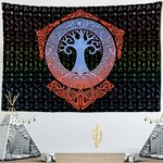 Wall Tapestry Spirituality | Viking Tree