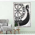 Cultural Wall Tapestry | Viking Drakkar