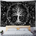 Wall Tapestry Bohemia | Nocturnal Celestial Tree