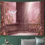 Wall Tapestry Fantasy | Temple of Roses