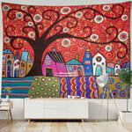 Wall Tapestry Bohemia | City Tree 1