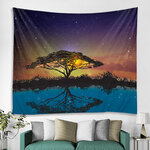 Wall Tapestry Nature | Reflection of the Baobab