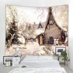 Festivity Wall Tapestry | Christmas House