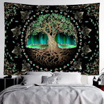 Bohemian Wall Tapestry | Vibrational Celtic Tree of Life