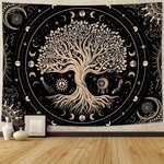 Bohemian Wall Tapestry | Cosmic Tree of Life