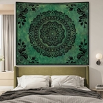 Mandala Wall Tapestry | Celtic Green
