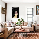 Funny Wall Tapestry | Classic Welcome To My Crib