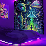 Psychedelic Wall Tapestry | Alien Experience