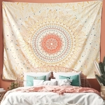 Mandala Wall Tapestry | Multitude Damask Nigella