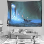 Tapisserie-psych-d-lique-de-conte-de-f-es-d-coration-murale-de-chambre-paysage-nocturne