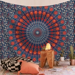 Mandala Wall Tapestry | Reddish Rosette