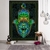 Wall Tapestry Spirituality | Green Mandala Fatma Hand