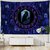 Religious Wall Tapestry | Viking Purple Raven