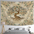 Wall Tapestry Bohemia | Cosmic Brown Tree