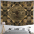 Wall Tapestry Bohemia | Golden Cosmic Tree