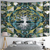 Wall Tapestry Bohemia | Cosmic Emerald Tree