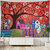 Bohemian Wall Tapestry | Autumn City Tree