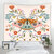 Wall Tapestry Bohemia | Spring Butterfly