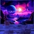 Psychedelic Wall Tapestry | Near Saturn