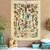 Bohemian Wall Tapestry | Vintage Illustrations of Flowers