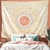 Mandala Wall Tapestry | Multitude Damask Nigella