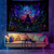 Psychedelic Wall Tapestry | Mysterious Asian Mage