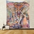 Animal Wall Tapestry | Multicolor Indian Elephant