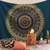 Mandala Wall Tapestry | Aztec Theme