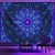 Psychedelic Wall Tapestry | Tropical Mandala