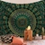 Mandala Wall Tapestry | Green Multi-Ethnic