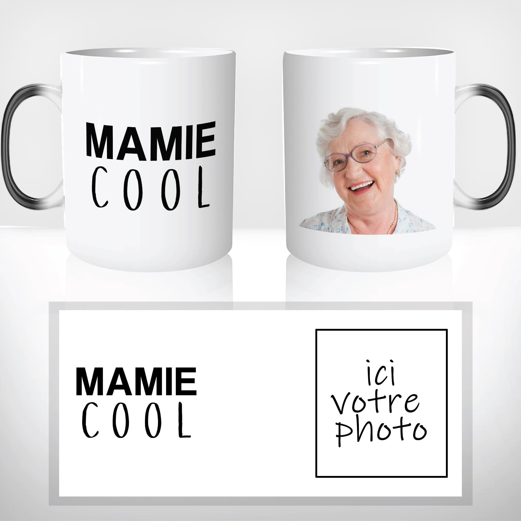 Mug Magique Mamie Cool