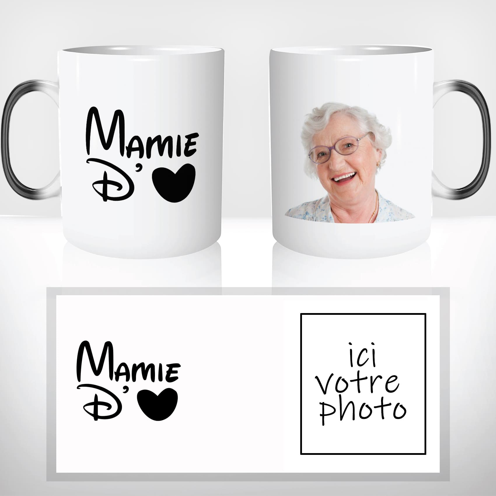 Mug Magique Mamie d\'Amour