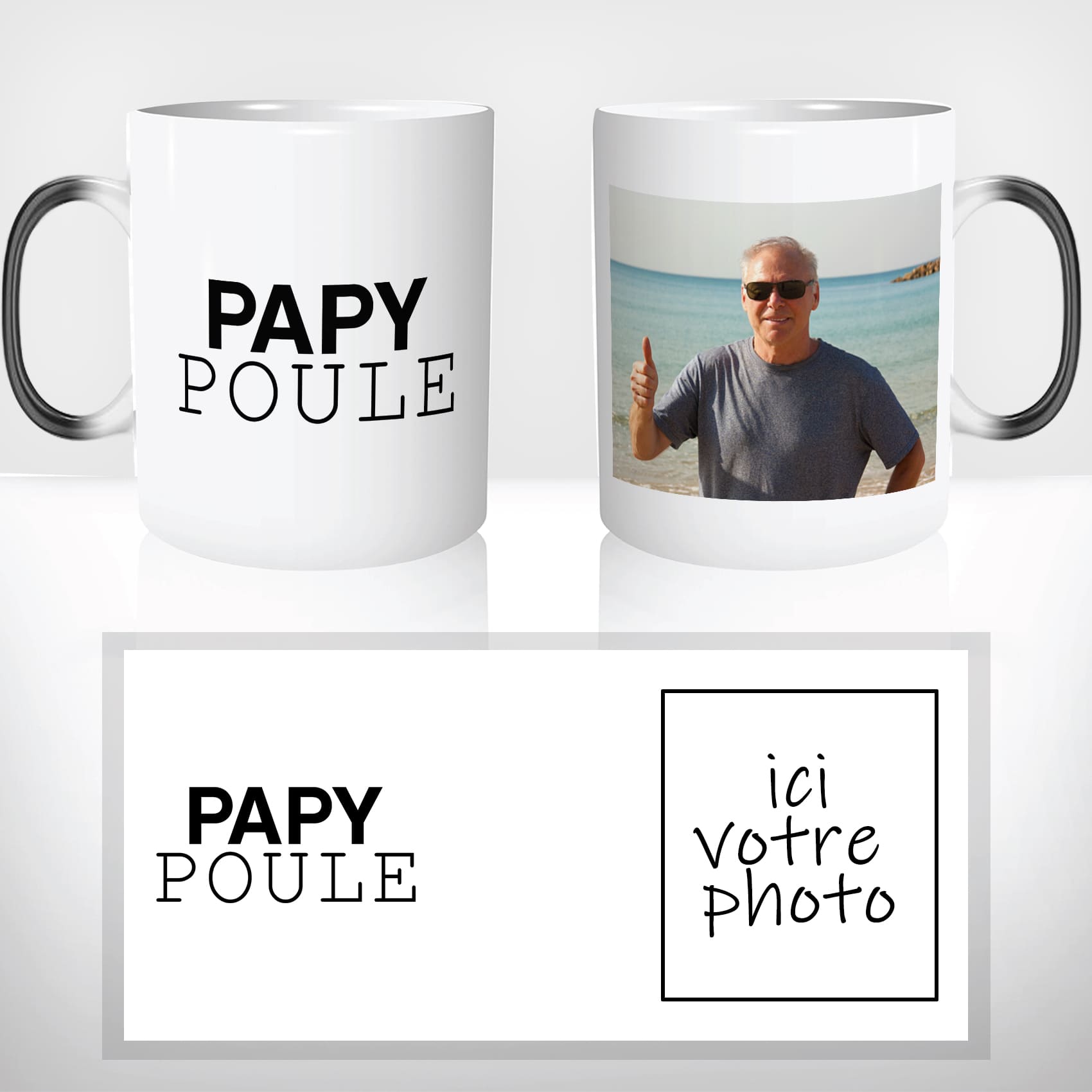 Mug Magique Papy Poule