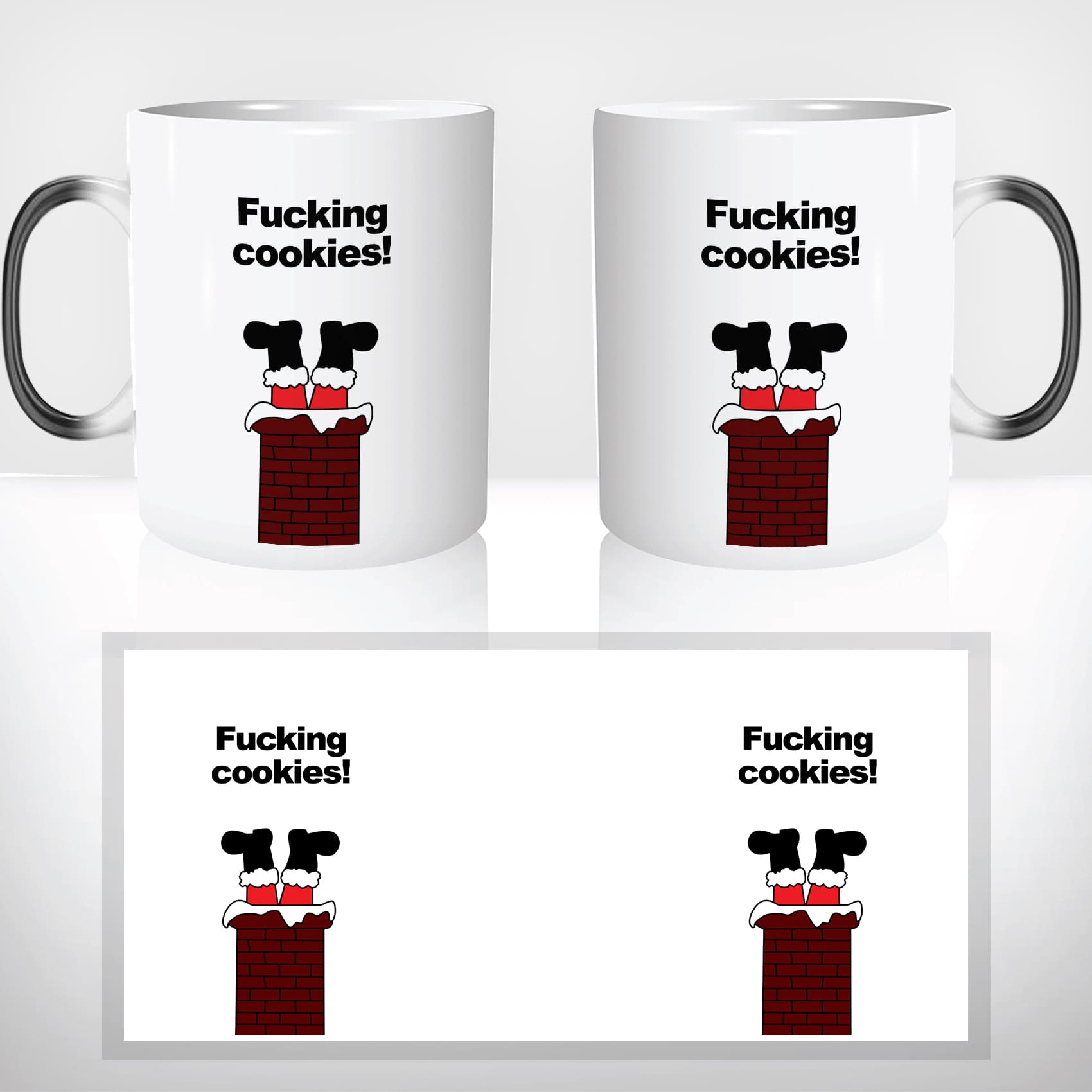 Mug Magique Fucking Cookies ! - Noël - mug-magique