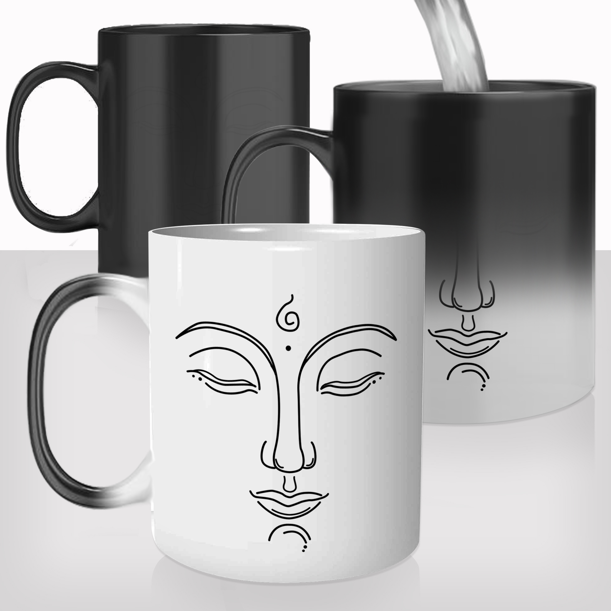 mug-magique-personnalisable-thermo-reactif-thermique-bouddha-bouddhisme-yoga-décoration-photo-personnalisable-cadeau-original-fun